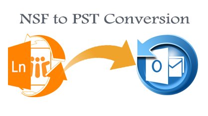 NSF File to a PST File