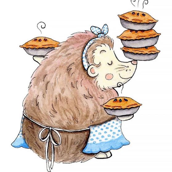 Hedgehog with Pies