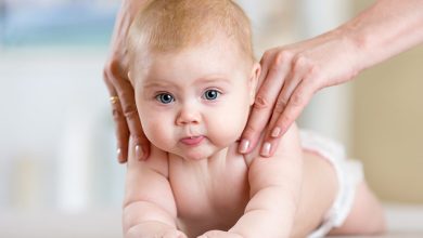 Oil Massage On Baby Skin