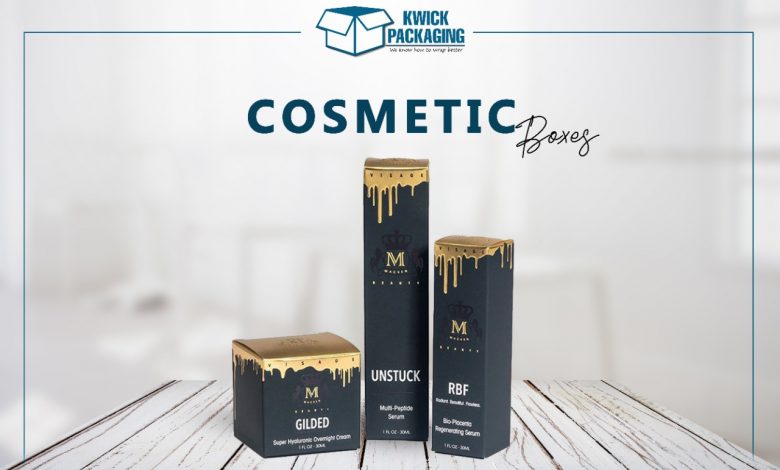 Custom Cosmetic Boxes - Kwick Packaging