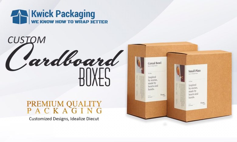 Custom Cardboard Boxes - Kwick Packaging