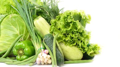 green vegetables