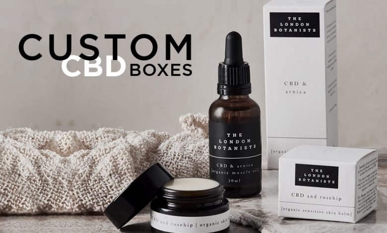 CBD Hemp Oil boxes