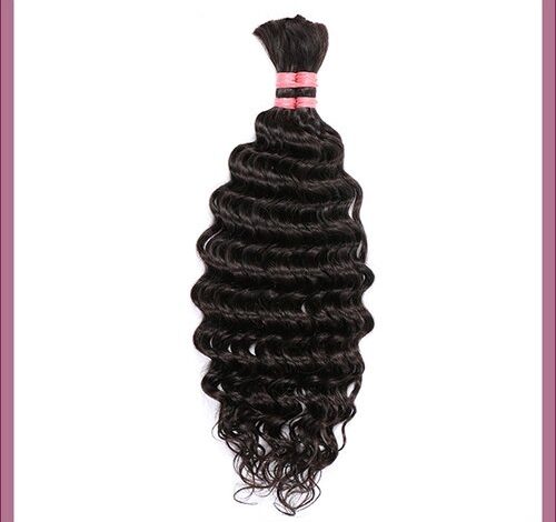 human hair extensions for braiding.