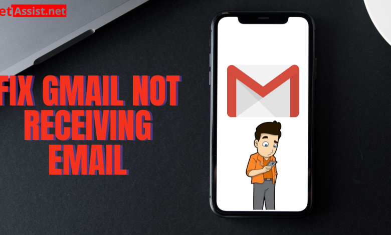 gmail not receiving emails