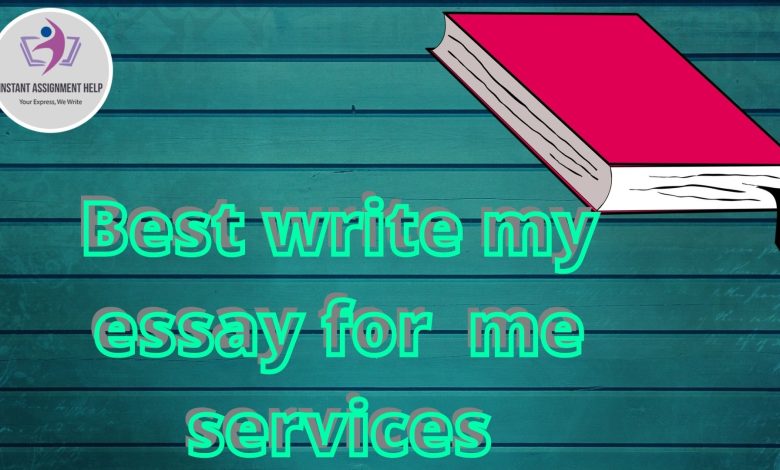 Write my essay