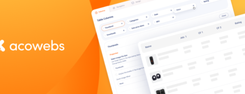 woocommerce product table