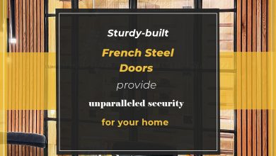 French Steel doors