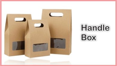 3 Brown Handle Boxes