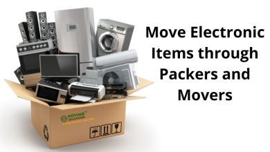 Move Electronic Items through Packers and Movers