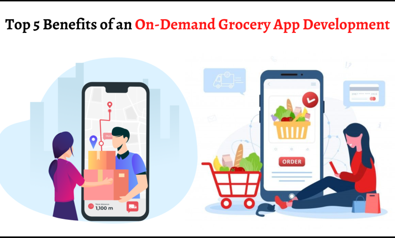 Top 5 Benefits of an On-Demand Grocery App Development