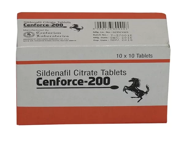 Cenforce 200 mg tablet can be taken by men who have erectile dysfunction.