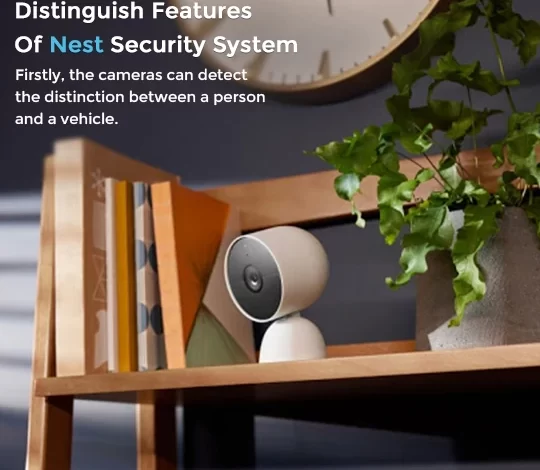 Nest camera outdoor setup