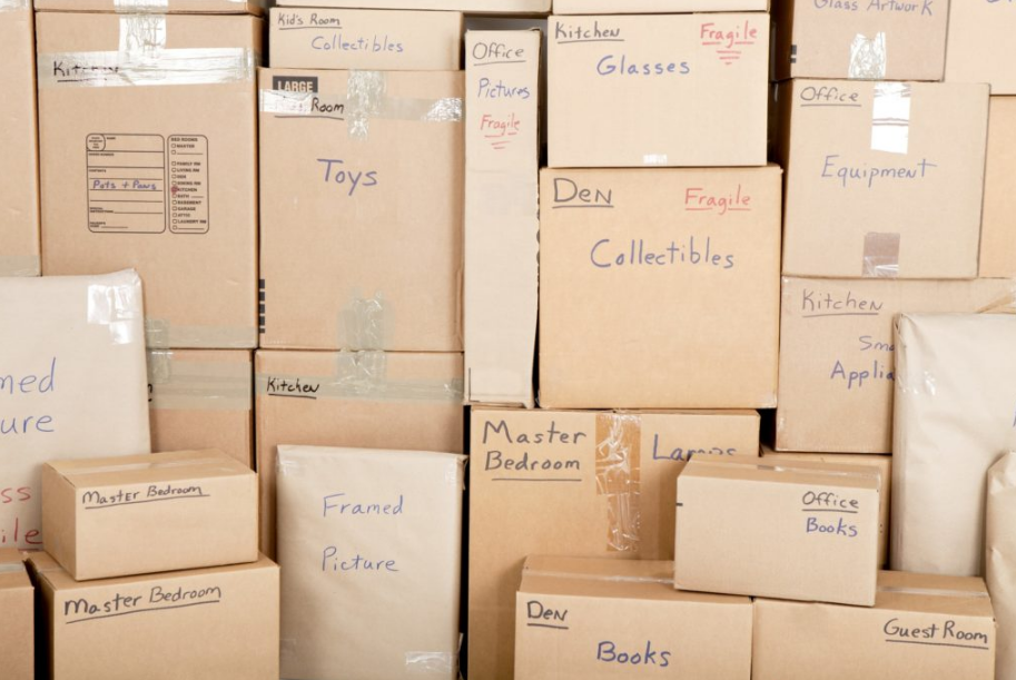 Label every single box you pack