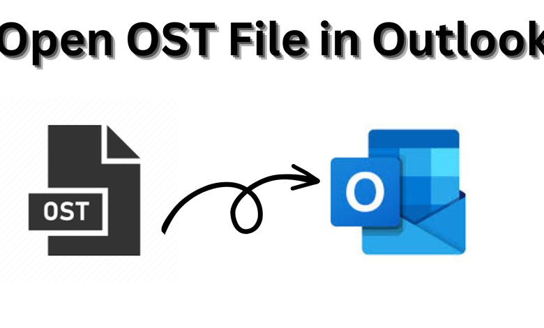 Open OST file in Outlook