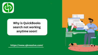 QuickBooks Search Not Working