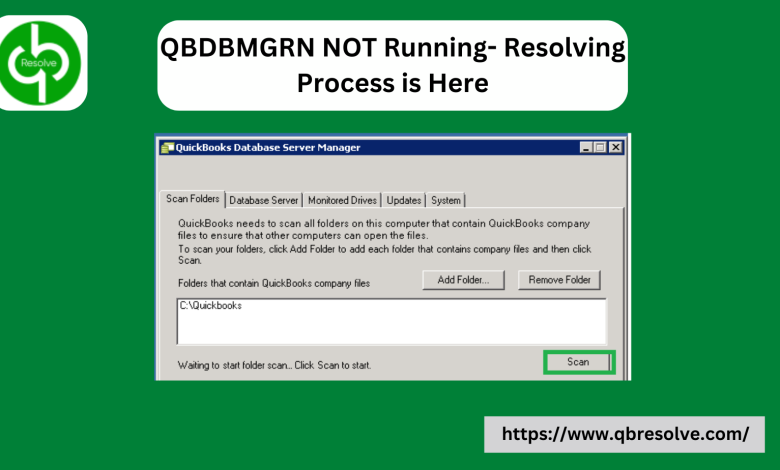 We have mentioned the steps that users can implement when QBDBMgrN not running hits frequently.