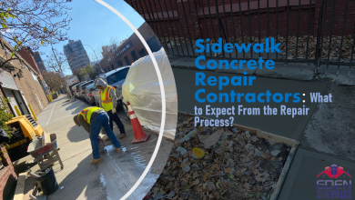 Sidewalk Concrete Repair Contractors