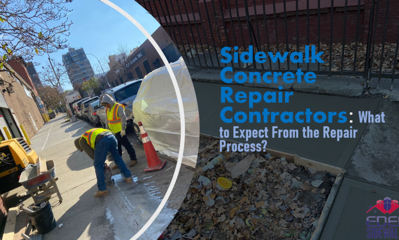 Sidewalk Concrete Repair Contractors