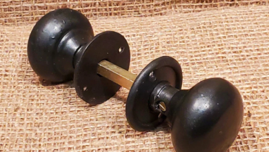 old glass door knobs