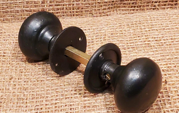 old glass door knobs