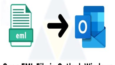 open EML file in Outlook
