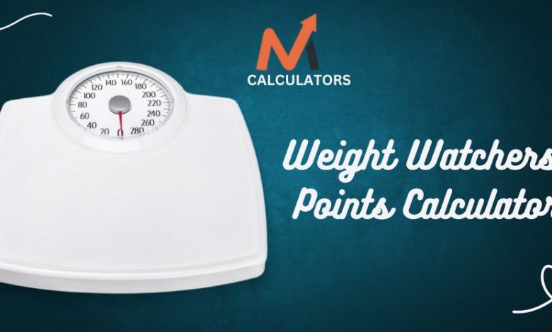 Weight watchers calculator