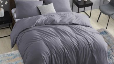 grey duvet cover