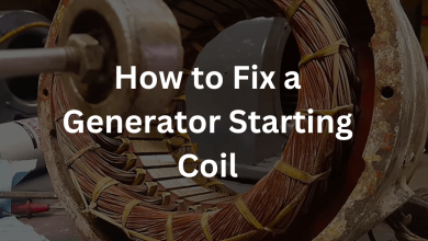 How to Fix a Generator Starting Coil