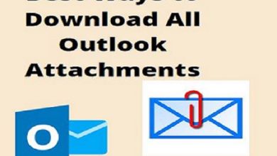save outlook email attachments to local folder