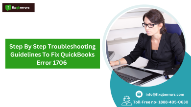 Causes of QuickBooks Error 1706