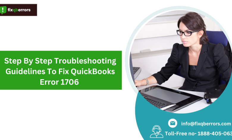 Causes of QuickBooks Error 1706