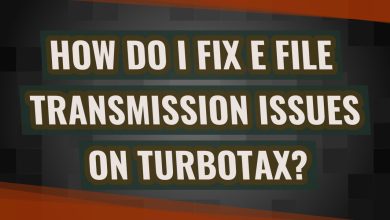 TurboTax Transmission not available issues