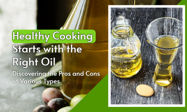 Healthy cooking oil