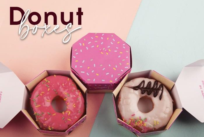 Donut packaging boxes