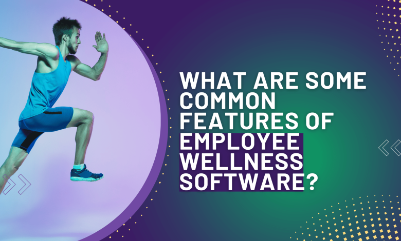 What are some common features of employee wellness software