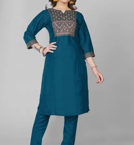 Embroidered Kurtis Online